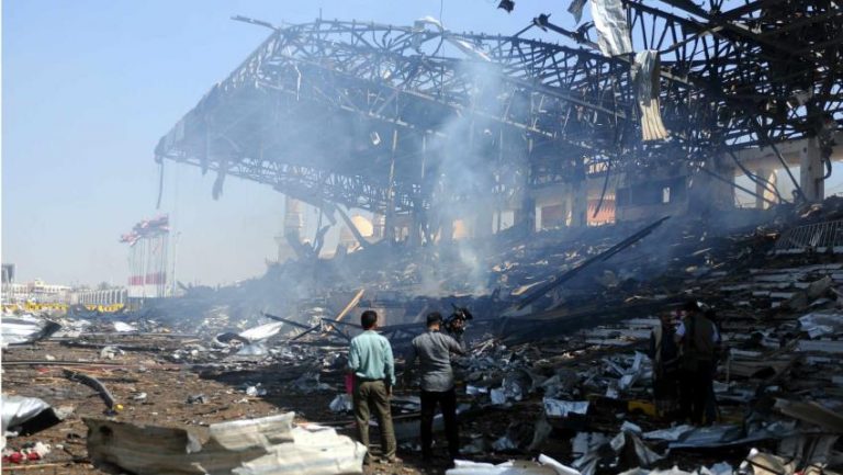 Yemen reacts to the destruction of Sanaa’s Sabaeen Square