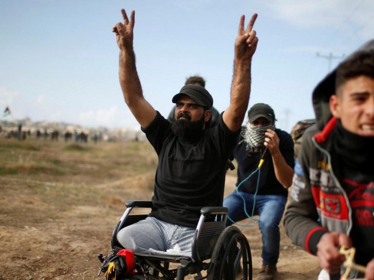 Israeli troops shot dead legless Palestinian. The new Holocaust.