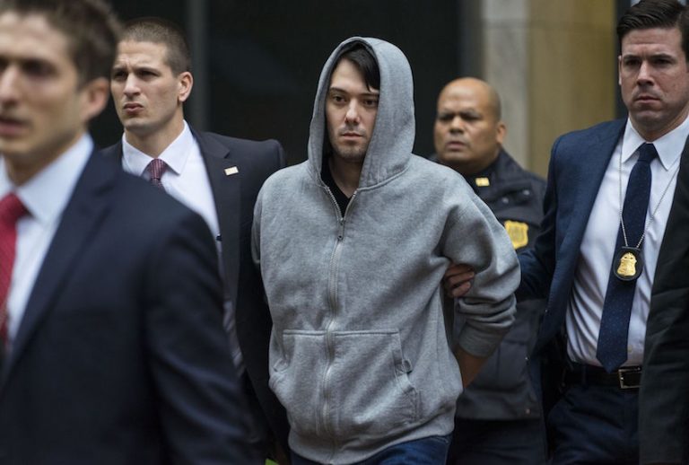 Martin Shkreli Sentenced to 7 Years in Prison for Fraud