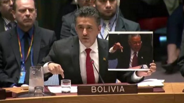 Bolivia Trolls United States At UN Security Council Meeting On Trump’s Syria Strike
