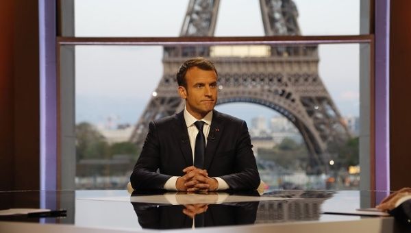 France’s Macron Says He Persuaded Trump to Keep Troops in Syria