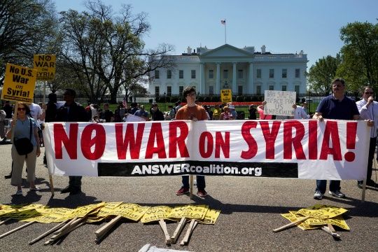 Global Anti-war Protests Against US-led Aggression in Syria