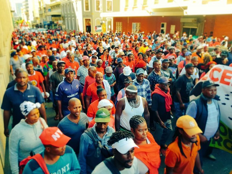 Thousands of workers in South Africa will go on a general strike tomorrow