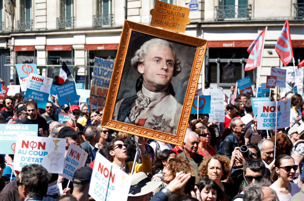 France: Thousands Protest Against Reforms as Macron Prepares to Mark First Year in Office