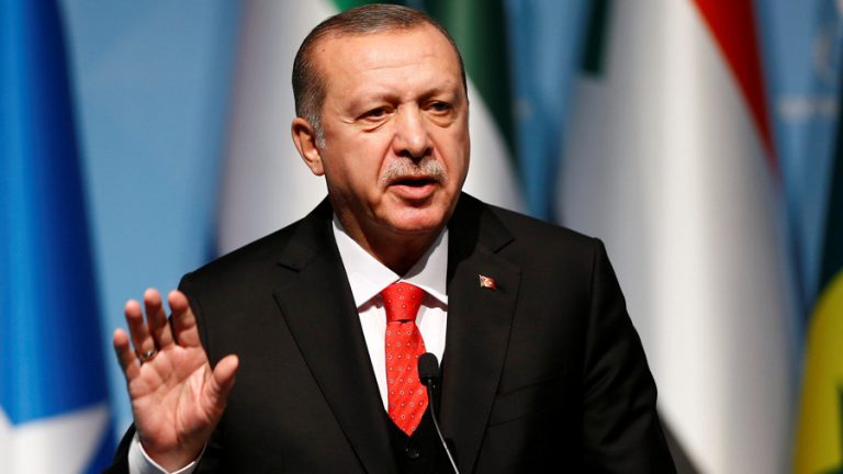 Turkey will not withdraw ships, Erdogan says; Greek delegation leaves in protest