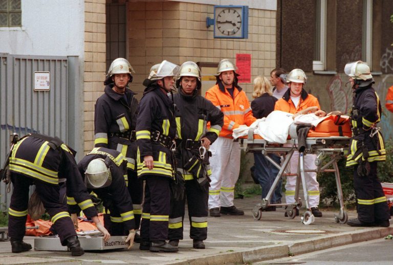 Right-wing extremist acquitted in the bombing of a German train station