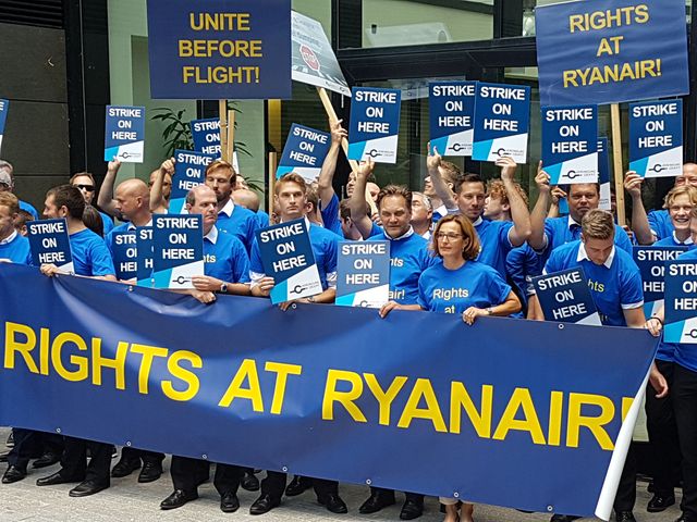 Ryanair pilots stage European-wide strike