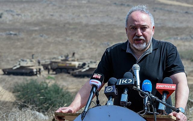 Liberman: Strikes in Syria to continue despite downing of Russian plane