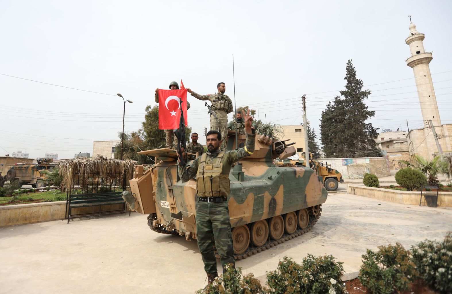 Turkish Strategy In Northern Syria Military Operations, Turkishbacked