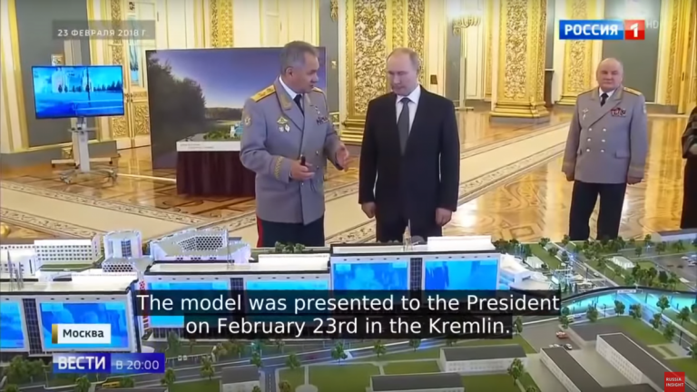 Putin Explores His Huge New Weapons Research ‘Technopolis’