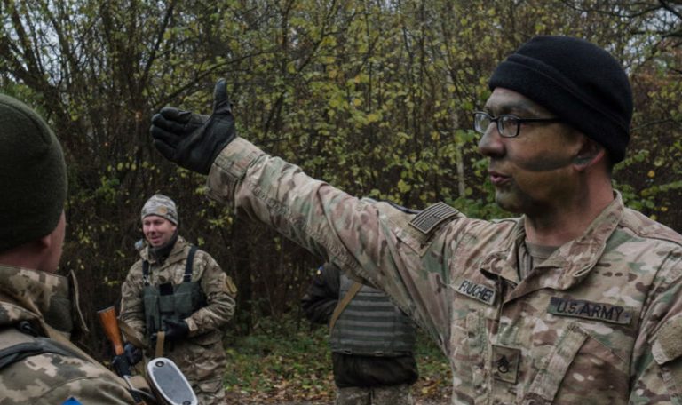 L’armée ukrainienne à l’école américaine