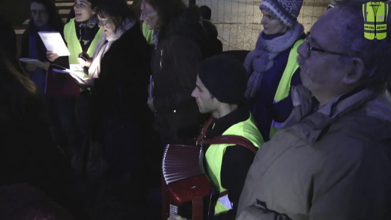 Chant des partisans version gilets jaunes de Commercy