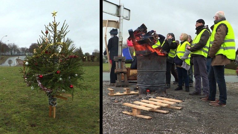 D’irréductibles “gilets jaunes” toujours mobilisés dans la Somme