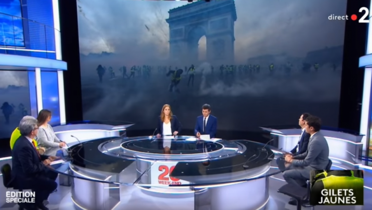 Gilets Jaunes : L’Émission spéciale de France 2 le 02/12/2018