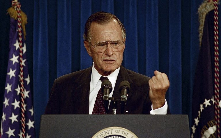 How ‘lonely little’ George H.W. Bush changed the US-Israel relationship