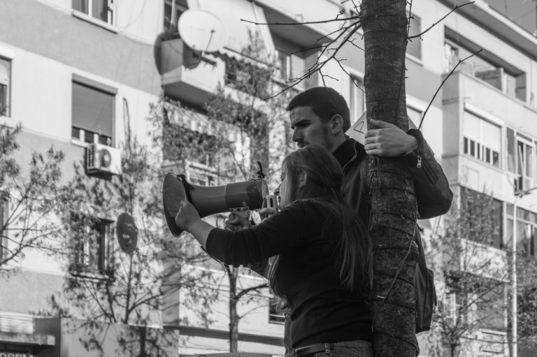 Escalation of students’ protests in Albania