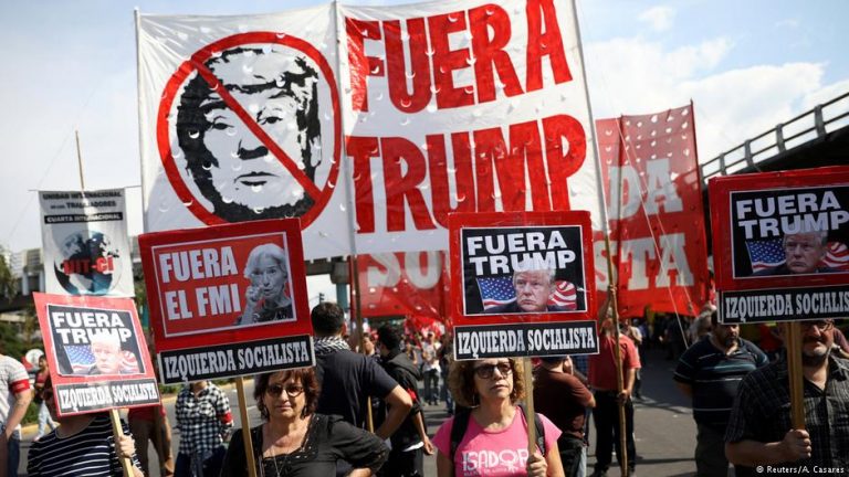 G20 Summit: “Trumps, Bolsonaros, Macris Only Cause Desolation”