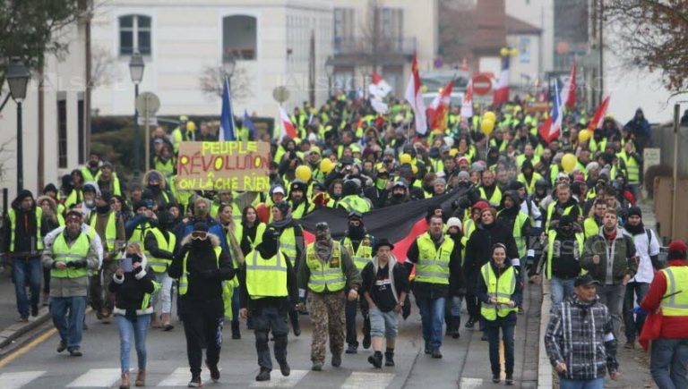 Les gilets jaunes jusqu’en Allemagne