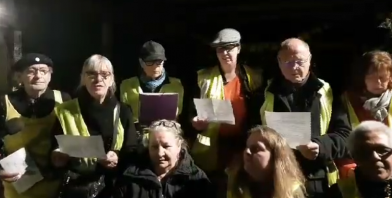Yellow vests of Commercy against racism, antisemitism and all forms of persecution
