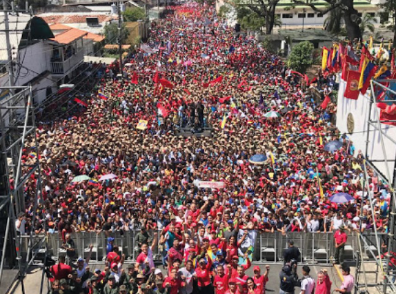FACEBOOK LIVE depuis le Venezuela