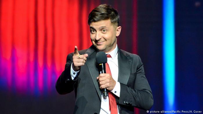 Comedian Crushes Ukrainian Presidential Contenders In Exit Polls