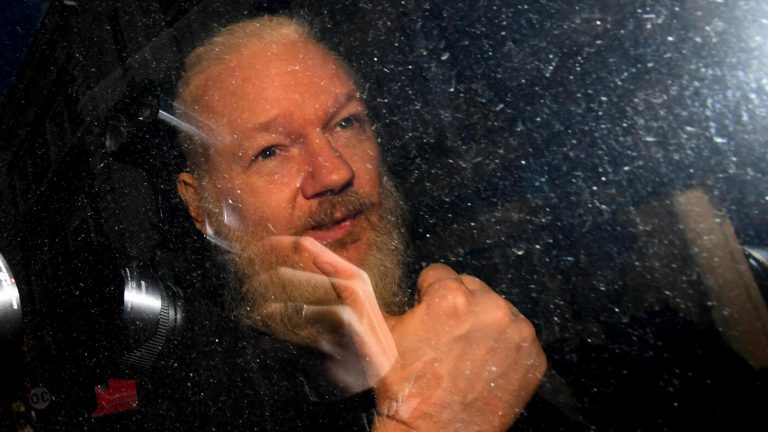 ‘All of us are in danger’: John Pilger delivers a chilling warning from Julian Assange
