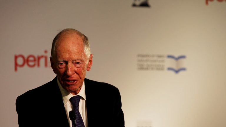 Rothschild worried about new world economic order