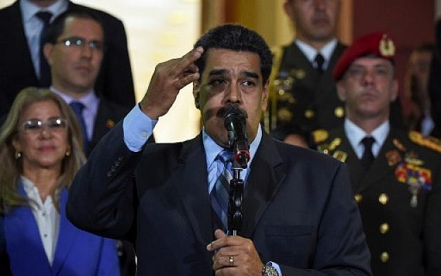 Venezuela government says it thwarted ‘coup’ plot aided by Israeli, US ‘agents’