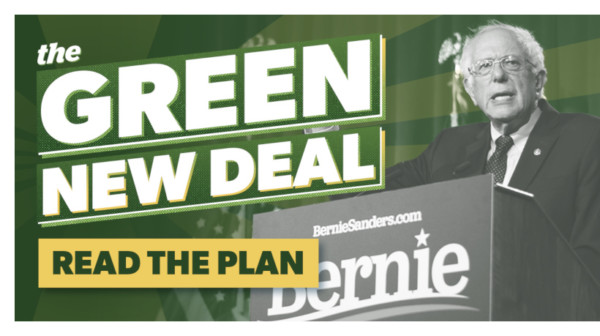Sanders Calls for Public Ownership of New Renewable Energy