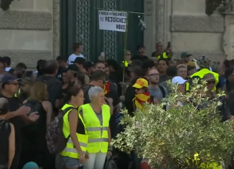 “Gilets jaunes”: manifestation à Montpellier