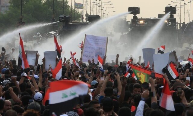 Iranians claim US backed forces are exploiting revolt in Iraq