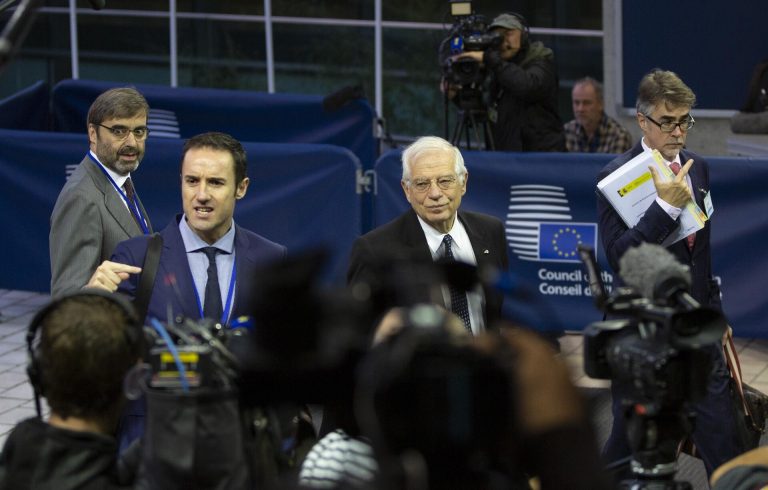 EU countries stop short of arms embargo for Turkey
