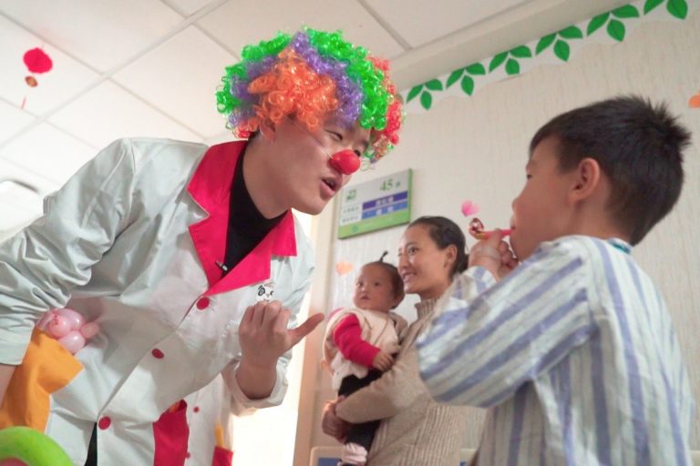 Trust me, I’m a clown doctor: young Chinese patients are getting a taste of Western ‘alternative medicine’
