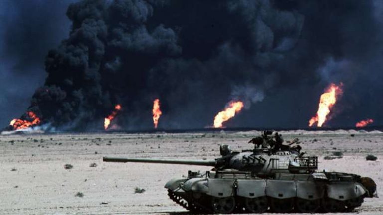 When the US gave Saddam a green light to invade Kuwait