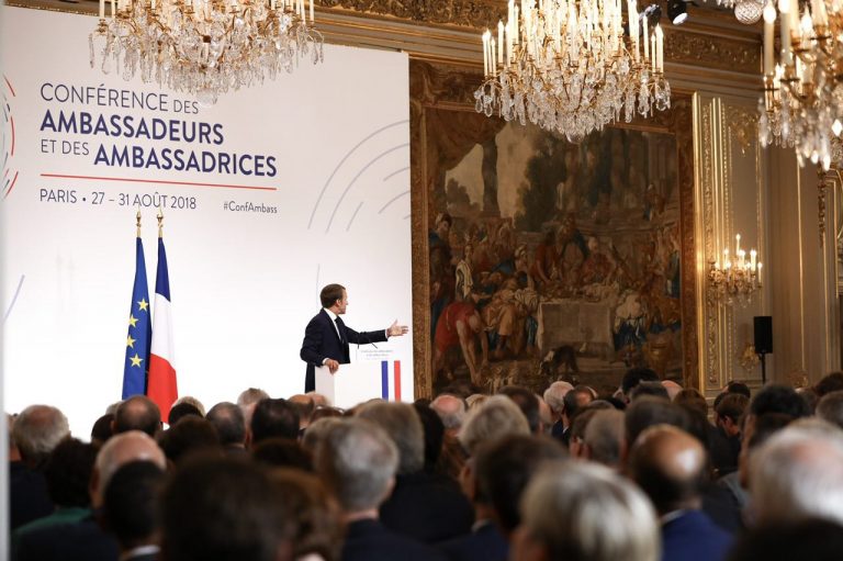 Ambassadors’ conference – Speech by M. Emmanuel Macron, President of the Republic