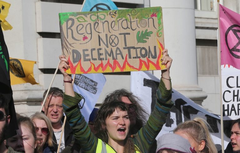 Over 500 Extinction Rebellion Activists Arrested in London