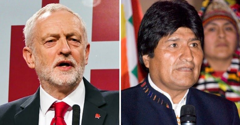 Corbyn condemns tragic hard-right coup in Bolivia