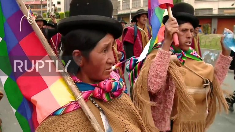 Bolivia: Supporters of Morales march on La Paz to demand resignation of interim government