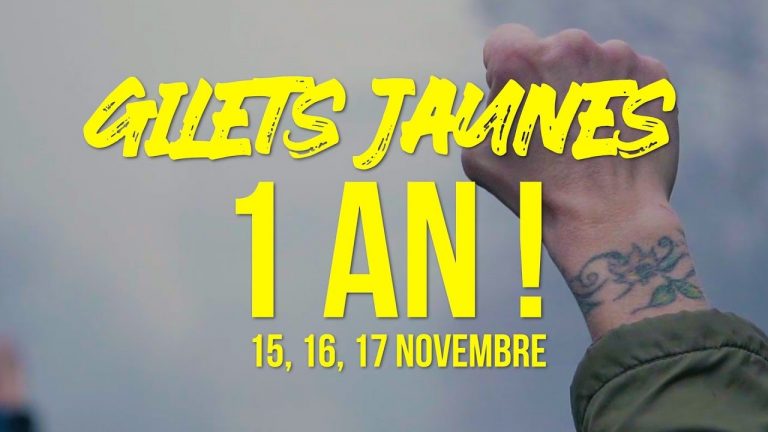 1 AN DES GJ: Trois dates à bloquer sur vos agendas des luttes!