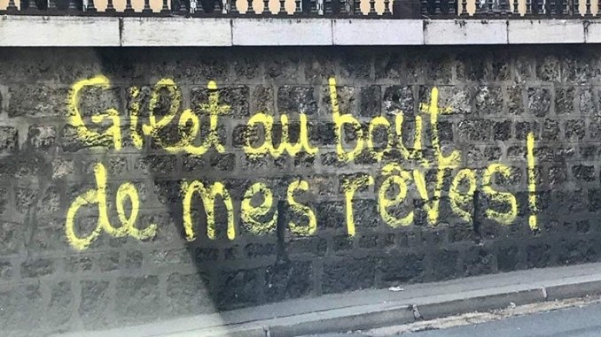 Gilet au bout de mes rêves