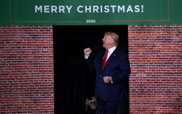 Trump blasts Christian evangelical magazine that called for his removal