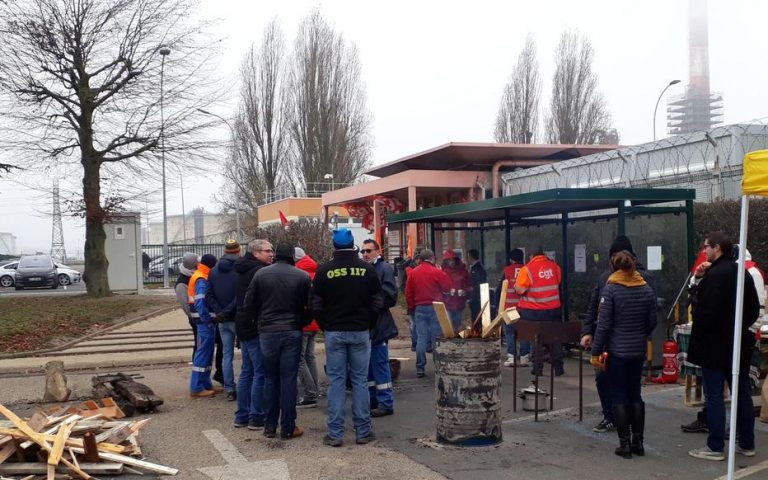 France. Situations des grèves dans les raffineries