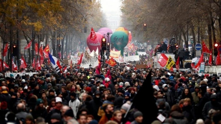 Workers’ revolt in France