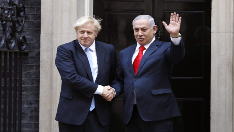 First things first. Johnson wants to ban anti-Israeli protests and strikes and privatize NHS!