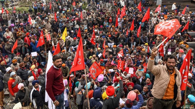 Probably, the biggest strike in Indian history
