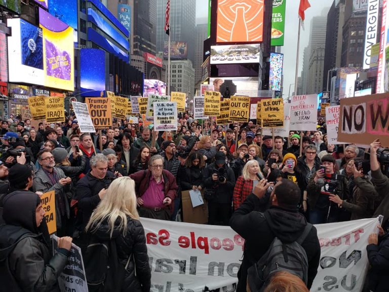 Sam. 25 janvier – Journée mondiale de protestation – Pas de guerre contre l’Iran!