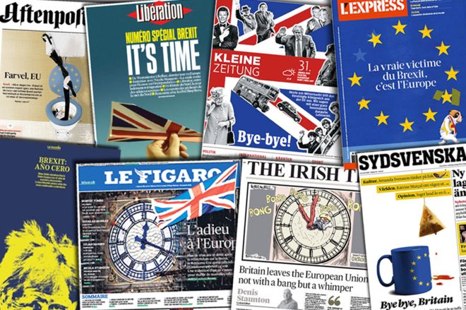 Brexit: Sadness and relief – European papers’ view