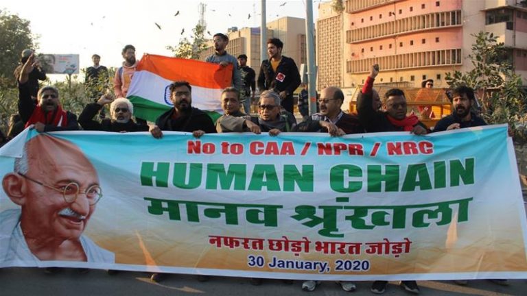 Gandhi’s death anniversary galvanises India’s anti-CAA protesters