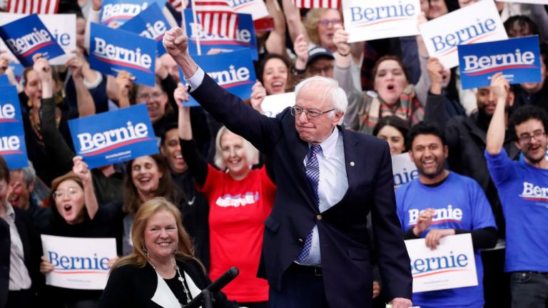 Sanders wins three-way contest in New Hampshire primary