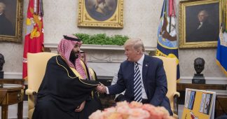 Saudi Arabia backs Israel and Trump against Palestinians